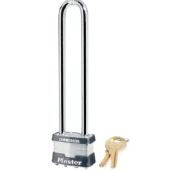 1-3/4in (44mm) Wide Laminated Steel Rekeyable Pin Tumbler Padlock 5-3/4in (15cm) Shackle, Keyed Alike