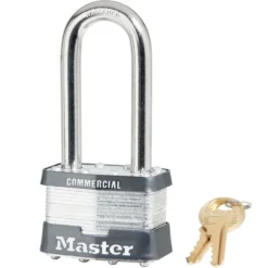2in (51mm) Wide Laminated Steel Rekeyable Pin Tumbler Padlock with 2-1/2in (64mm) Shackle, Keyed Alike