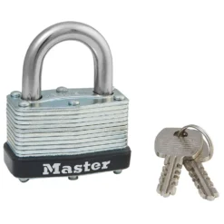 1-3/4in (44mm) Wide Laminated Steel Warded Padllock
