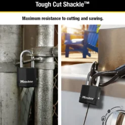 1-7/8in (48mm) Wide Magnum® Covered Laminated Steel Padlock with 1-1/2in (38mm) Shackle; 2-Pack