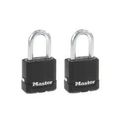 1-7/8in (48mm) Wide Magnum® Covered Laminated Steel Padlock with 1-1/2in (38mm) Shackle; 2-Pack