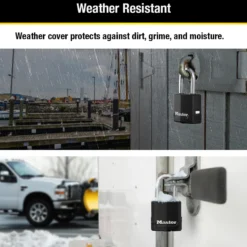 1-7/8in (48mm) Wide Magnum® Covered Laminated Steel Padlock