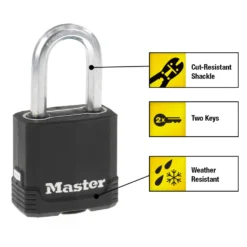 1-7/8in (48mm) Wide Magnum® Covered Laminated Steel Padlock
