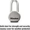 2-1/2in (64mm) Wide Magnum® Solid Steel Body Padlock with 2in (51mm) Shackle