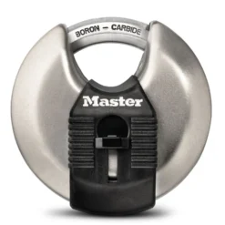2-3/4in (70mm) Wide Magnum® Stainless Steel Discus Padlock with Shrouded Shackle