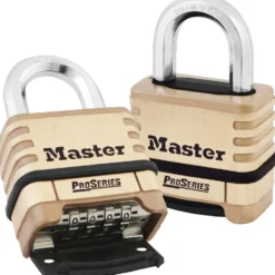 2-1/4in (57mm) Wide ProSeries® Brass Resettable Combination Padlock