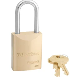 1-9/16in (40mm) Wide ProSeries® Solid Brass Rekeyable Pin Tumbler Padlock with 1-9/16in (40mm) Shackle, Keyed Alike