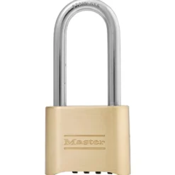 2in (51mm) Wide Resettable Combination Brass Padlock with 2-1/4in (57mm) Stainless Steel Shackle