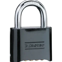 2in (51mm) Wide Resettable Combination Zinc Die-Cast Padlock, Black