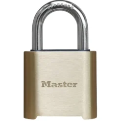 2in (51mm) Wide Resettable Combination Brass Padlock