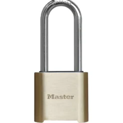 2in (51mm) Wide Resettable Combination Brass Padlock