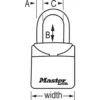 2-3/4in (70mm) Wide Set Your Own Combination Portable Lock Box