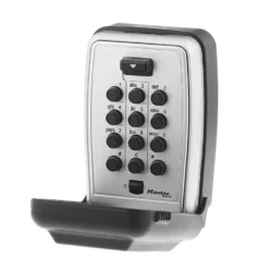 3-1/8in (79mm) Wide Set Your Own Combination Push Button Wall Mount Lock Box