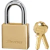 1-1/2in (38mm) Wide Solid Brass Body Padlock