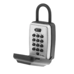 Lock Box for Keys with Push Button Combination, 3-1/8 in x 6-7/8 in
