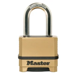Magnum Heavy Duty Solid Body Combination Lock, 2 in Wide with 1-1/2 in Shackle