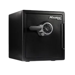 Master Lock Black Premium 2-Hour Fireproof Safe with Combination Dial, 1.2 cu-ft, STW123DUBML