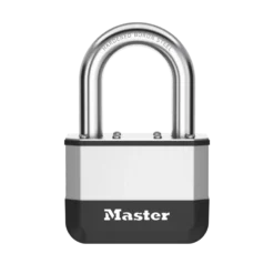 Master Lock Elite™ Heavy Duty Lock with Hardened Boron Steel Shackle, 2-5/8 in. (67mm) wide, 1-1/2 in. (38mm) Shackle