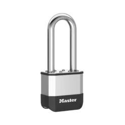 Master Lock Elite™ Heavy Duty Lock with Hardened Boron Steel Shackle, 2 in. (51mm) wide, 2-1/2 in. (64mm) Shackle