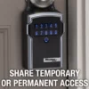 Portable Bluetooth® Lock Box for Keys with 1-13/16 in (46 mm) Shackle