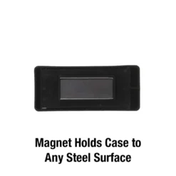Portable Magnetic Lock Box for Keys, Plastic, 2 in W x 1-3/16 in H