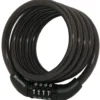 Preset Combination Cable Lock, 4 ft x 5/16 in