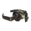 Return Style Lever Entry Door Lock; Aged Bronze, WR5