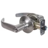 Return Style Lever Storeroom Lock; Satin Nickel, SC1