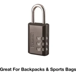 Small Set Your Own Combination Lock, 1-3/16 in Wide