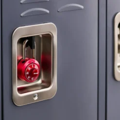Standard Dial Combination Lock Locker Lock, Assorted Colors, 1-9/16 in Wide, 2-Pack