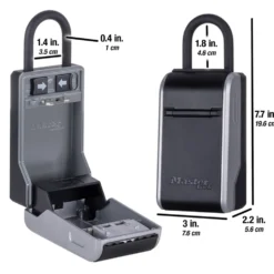 5480THRD - Portable Lock Box with Key Tether