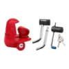 Trailer Coupler Lock, Receiver Lock and Trailer Coupler Latch Lock; Combo Pack