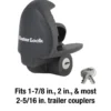 Trailer Coupler Lock with Universal Fit, Up to 2-5/16 in