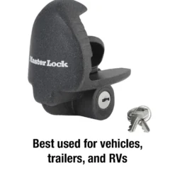 Trailer Coupler Lock with Universal Fit, Up to 2-5/16 in
