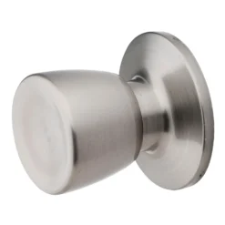 Tulip Style Knob Dummy Lock; Satin Nickel