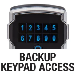 Wall Mounted Bluetooth® Lock Box for Keys