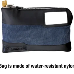 Water-resistant Nylon Locking Storage Bag, 11-1/2 in Wide